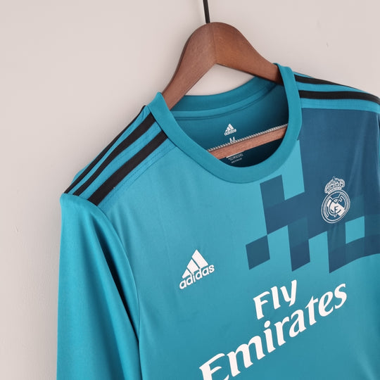 Real Madrid 2017 - 2018 Tredjetröja Långärmad