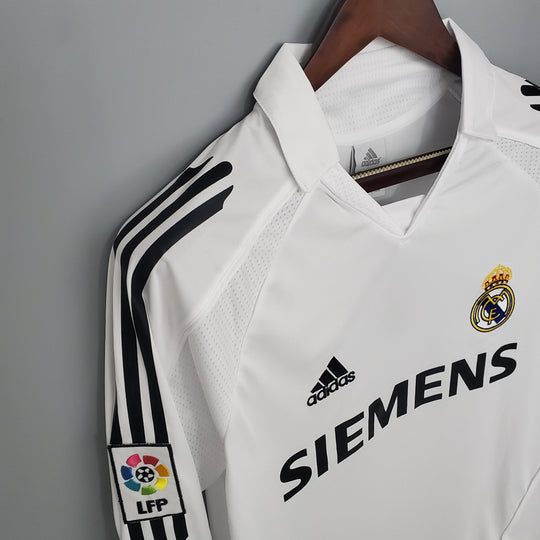 Real Madrid 2005 - 2006 Hemmatröja Långärmad