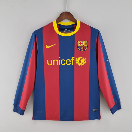 Barcelona 2010 - 2011 Hemmatröja Långärmad