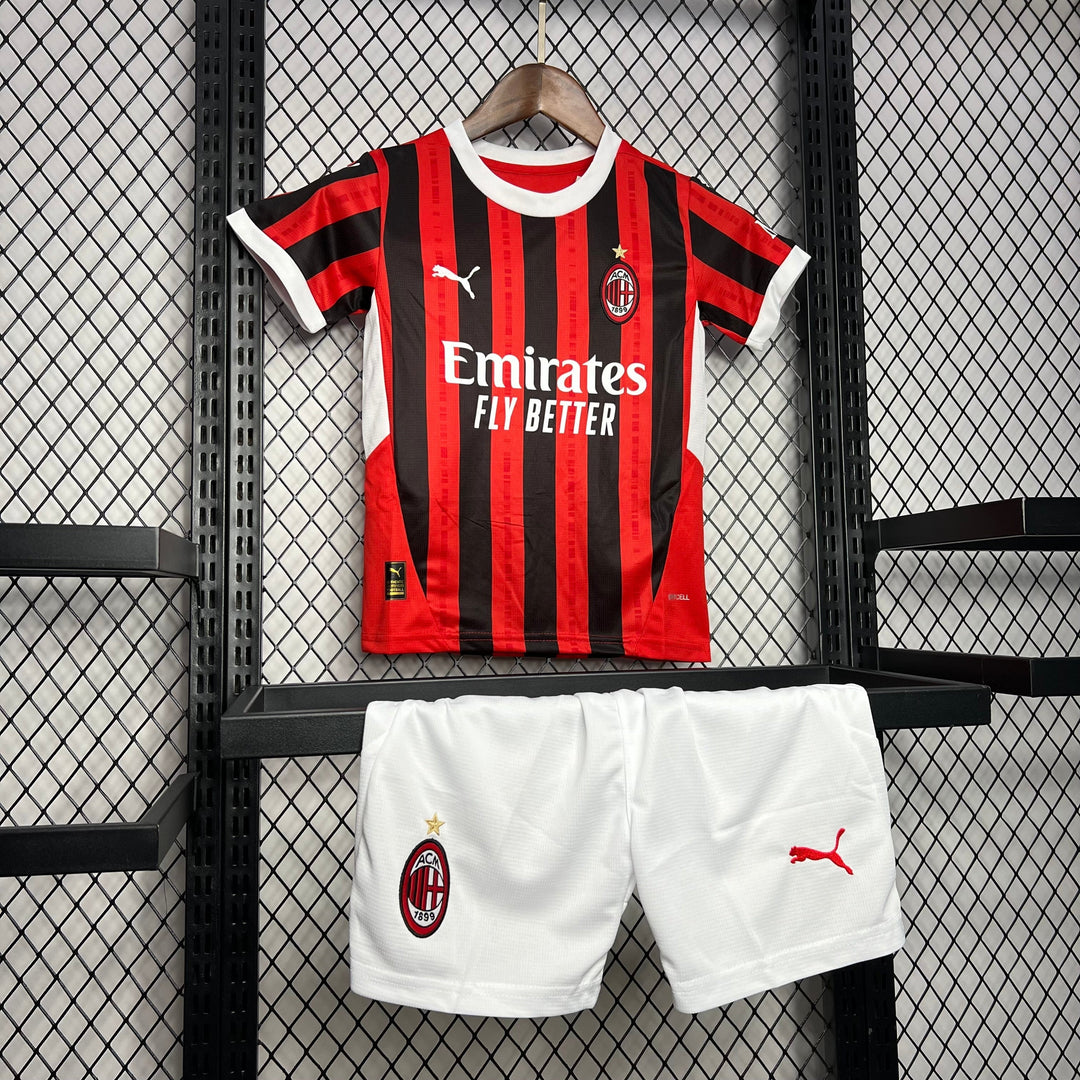 AC Milan 2024 - 2025 Hemmatröja för barn
