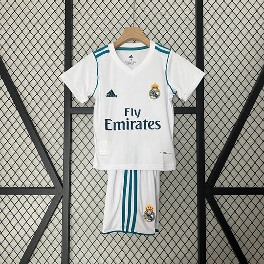 Real Madrid 2017 - 2018 Hemmatröja för barn