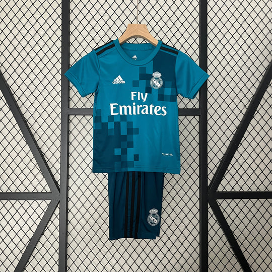 Real Madrid 2017 - 2018 Tredjetröja för barn