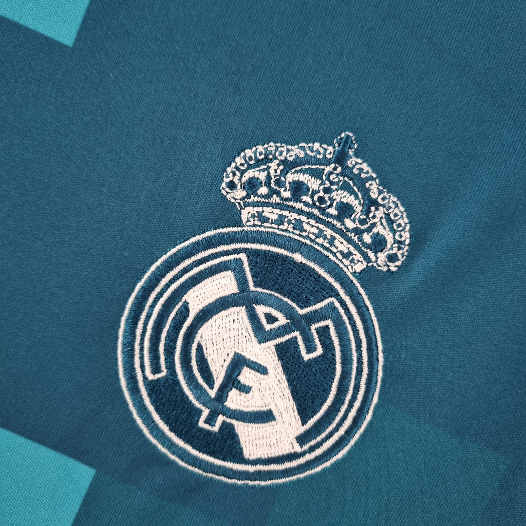 Real Madrid 2017 - 2018 Tredjetröja Långärmad