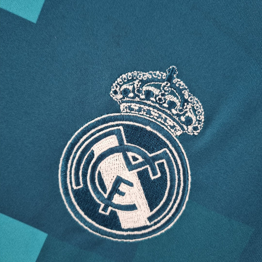 Real Madrid 2017 - 2018 Tredjetröja Långärmad