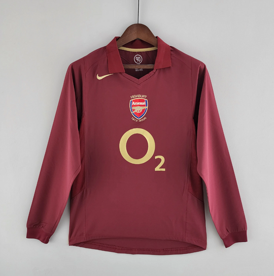 Arsenal 2005 - 2006 Hemmatröja Långärmad