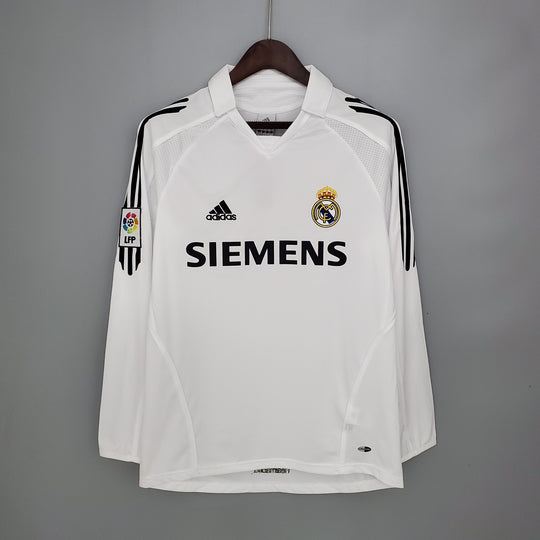 Real Madrid 2005 - 2006 Hemmatröja Långärmad