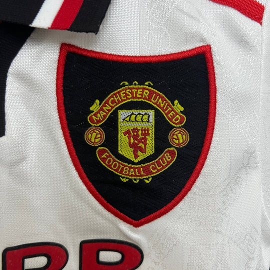 Manchester United 1997-1998 Bortatröja för barn